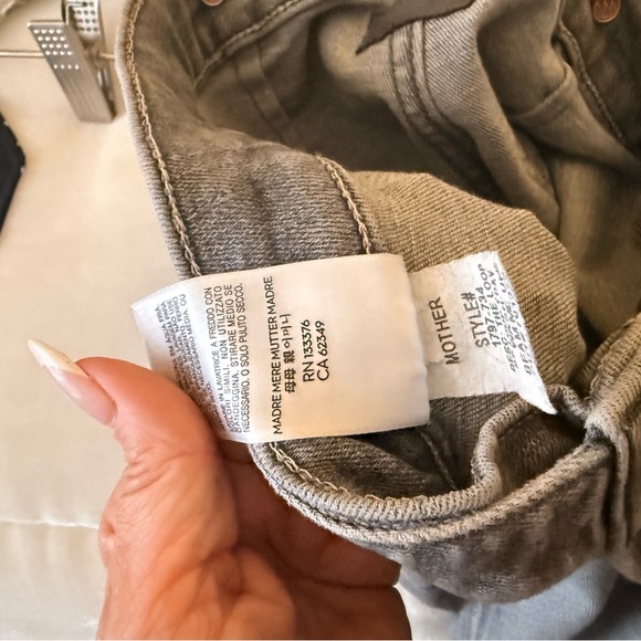 MOTHER Charcoal Flare sailor pant Jeans - Picture 7 of 7